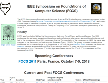 Tablet Screenshot of ieee-focs.org